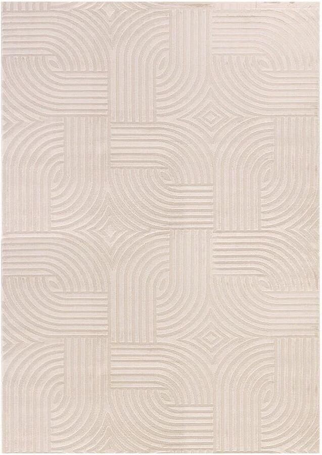 Moonay Home Tapijt Beige vloerkleed 200 x 290 cm woonkamer kinderkamer hal