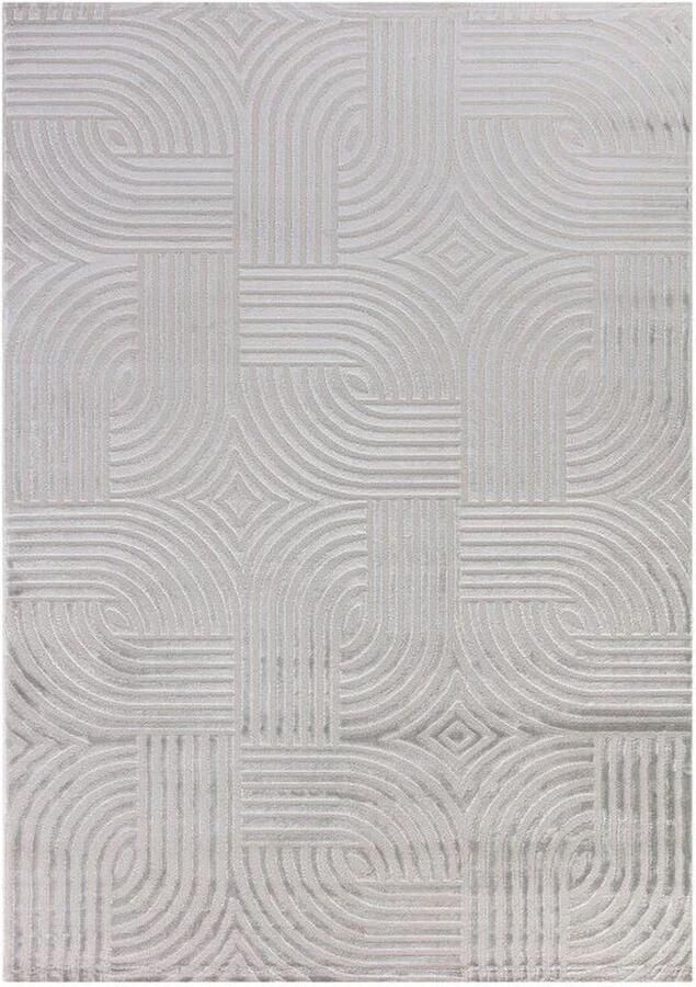 Moonay Home Tapijt grijze vloerkleed 200 x 290 cm woonkamer kinderkamer hal