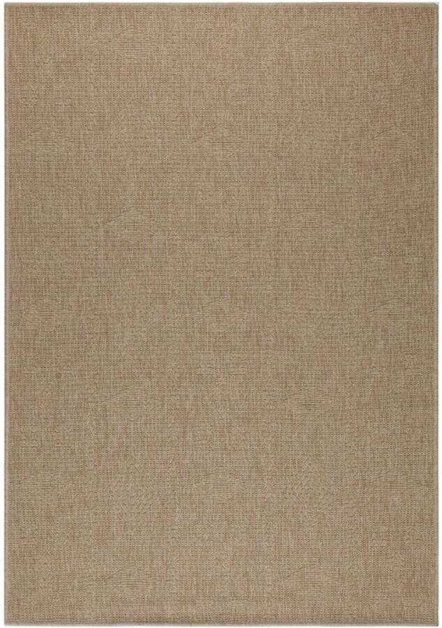 Ayyildiz Vloerkleed Dhaka – Taupe Grijs – Laagpolig met Levendig Design – Voor Binnen en Buiten – 200x290 cm - Foto 2