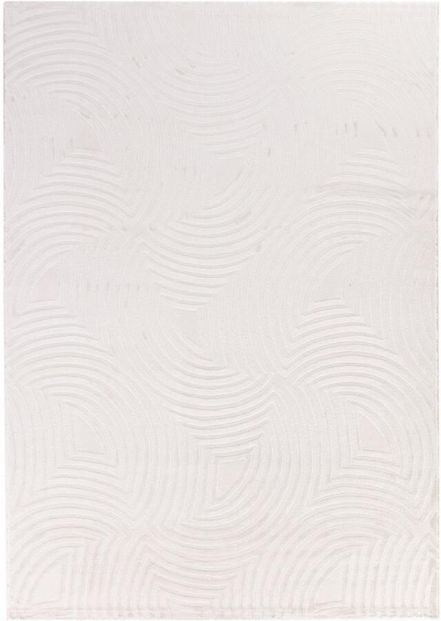 Ayyildiz Vloerkleed Sahara 3D Japandi Stijl 280 x 370 cm Creme