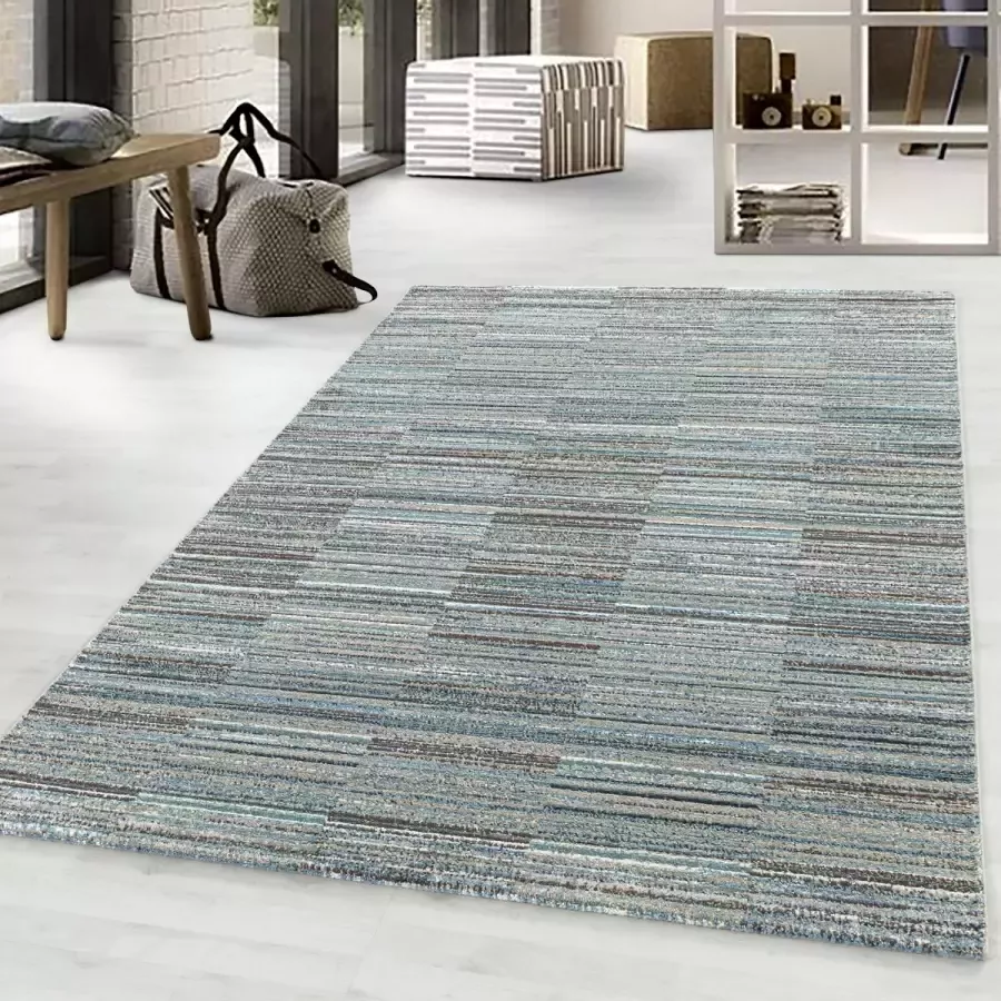 Adana Carpets Modern vloerkleed Regal Panel Grijs 140x200cm