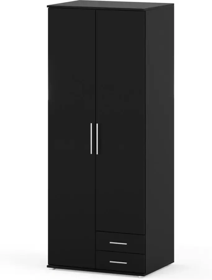 AZ-Home Kledingkast Karol 100 cm Zwart Garderobekast Kast