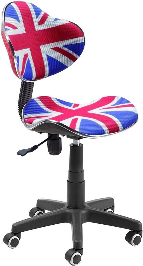 Azomor Comfortabele en verstelbare bureaustoel voor jongeren met ademende stof