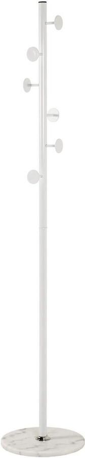 Azomor Moderne en stijlvolle kapstok met marmeren voet en metalen haken