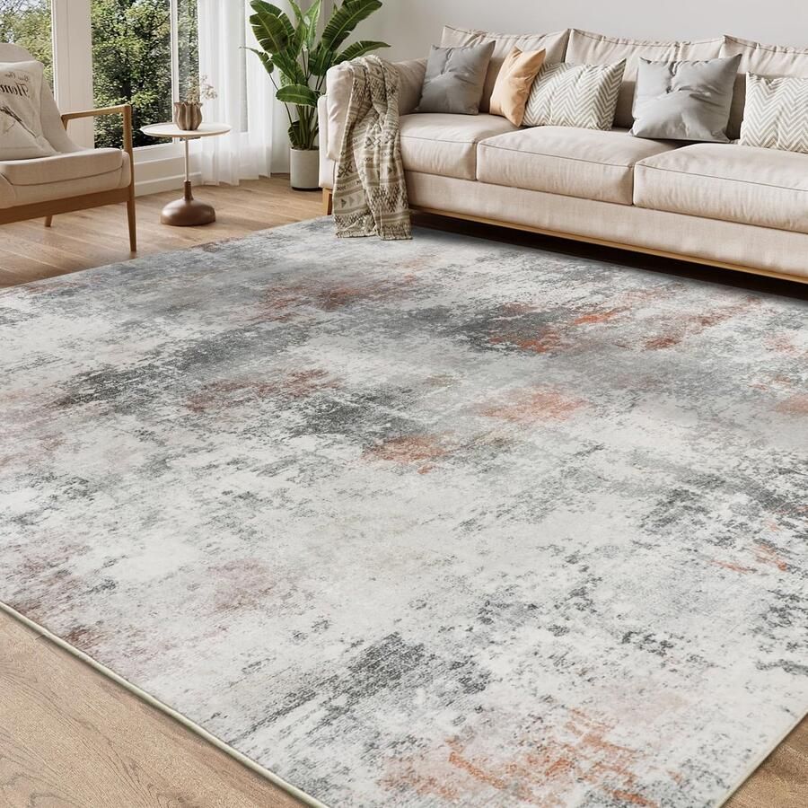 Azomor Moderne wasbare tapijt voor woonkamer en slaapkamer in abstract design