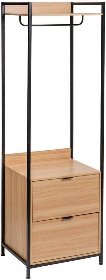 Azomor Stijlvol modulair kastje met rails en lades voor veelzijdige opslag