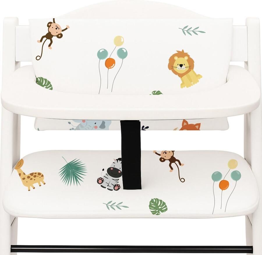 Azomor Verstelbare zitverkleiner met kussen voor kinderstoelen 2-delig ontwerp