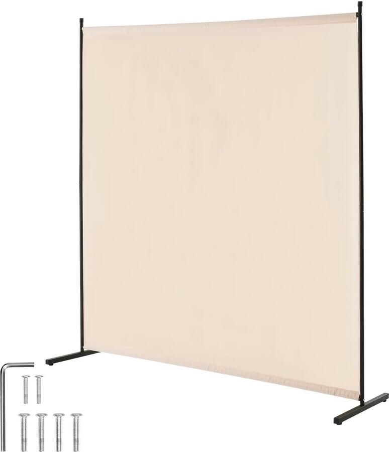 Azomor Vrijstaande en Verplaatsbare Kamerscherm voor Privacy en Ruimteverdeling