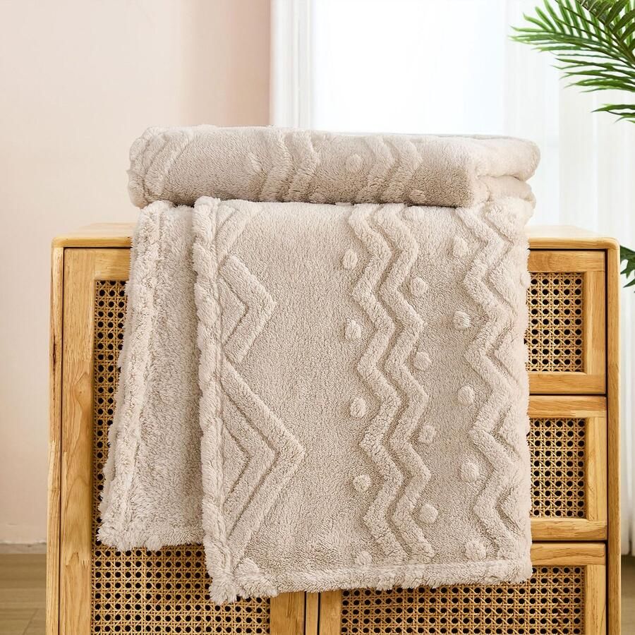 Azomor Zachte en Warme Flanellen Deken voor Bank Bed of Outdoor Gebruik