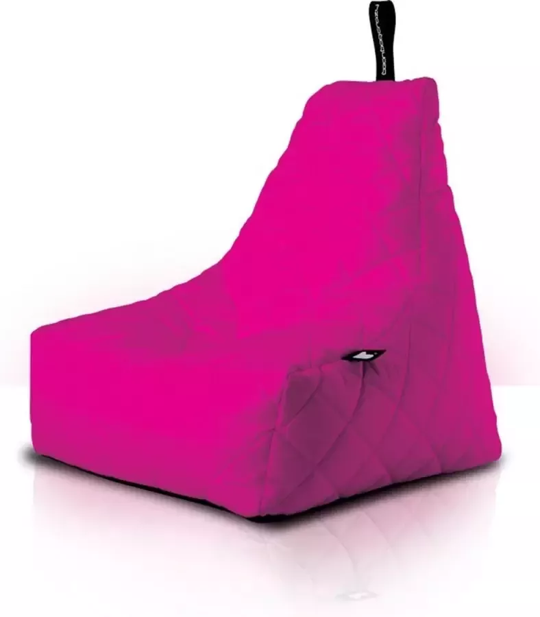 Extreme Lounging b-bag mighty-b quilted pink zitzak volwassenen ergonomisch weerbestendig outdoor - Foto 2