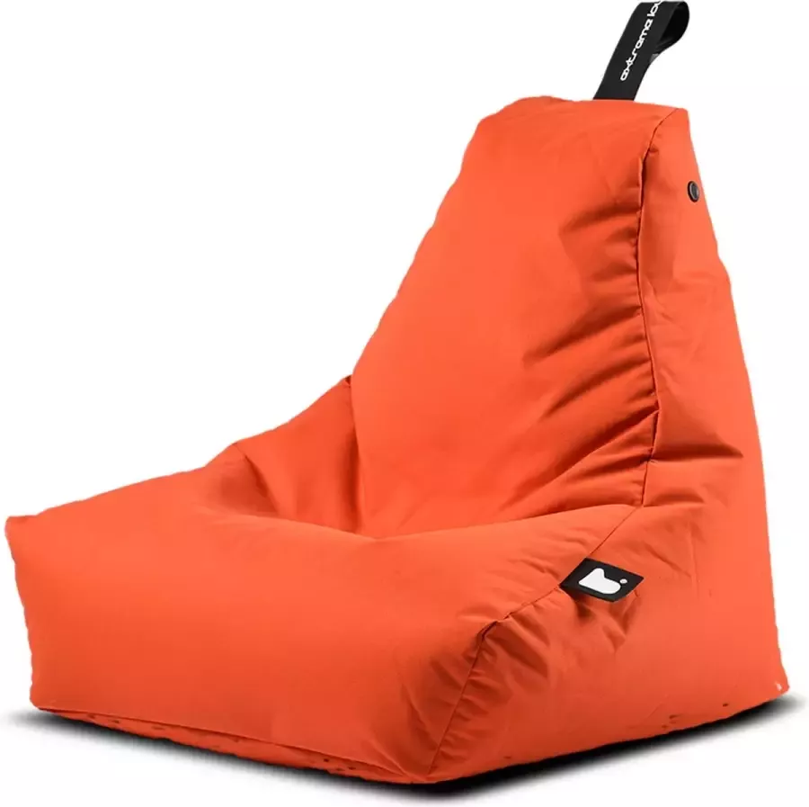 Extreme Lounging b-bag mini-b zitzak voor kinderen ergonomisch en waterdicht Oranje - Foto 1