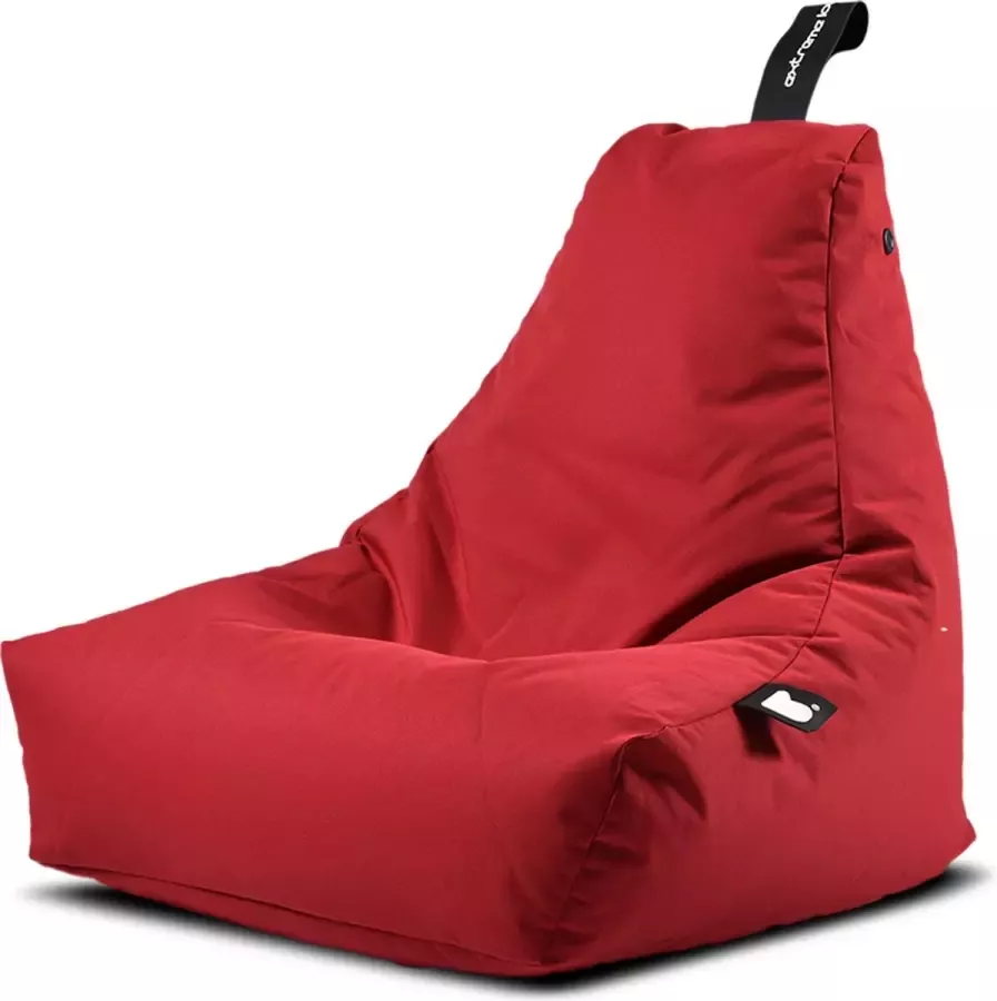 Extreme Lounging b-bag mini-b zitzak voor kinderen ergonomisch en waterdicht Rood - Foto 1