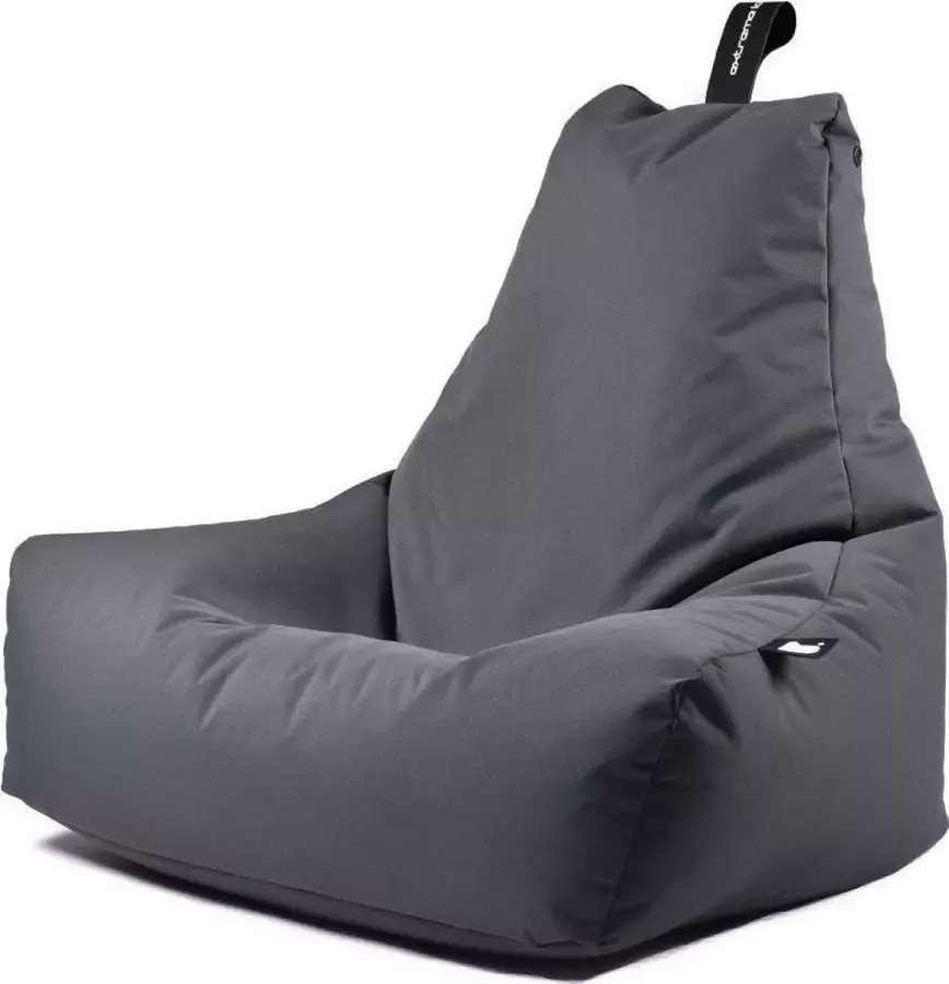 Extreme Lounging b-bag mighty-b grijs zitzak volwassenen ergonomisch weerbestendig outdoor - Foto 1