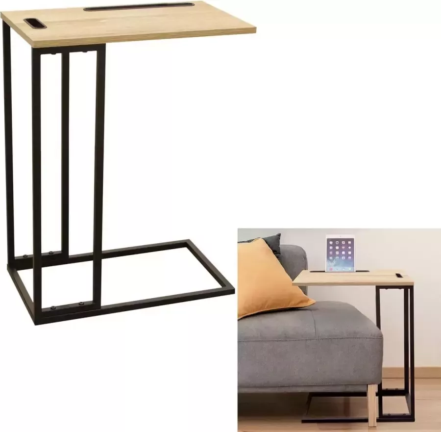 b-home-interieur.be laptop-tray bijzettafel voor laptop en smartfone 62 cm hoog