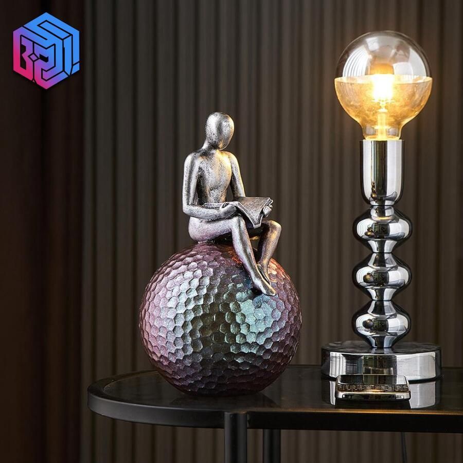 B21 Intellect Moderne Decoratie Beelden voor kantoor bureau boekenrek - Foto 2