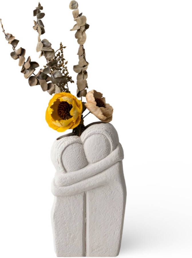 B21 Inner Bond Moederdag Stijlvolle Abstracte Keramische Vazen Woondecoratie voor Woonkamer Kantoor & Bureau