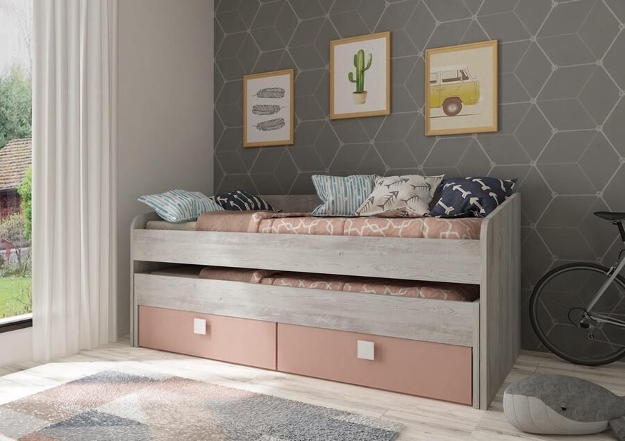 Baby & Tiener Collection Kajuitbed Jules Antique Pink