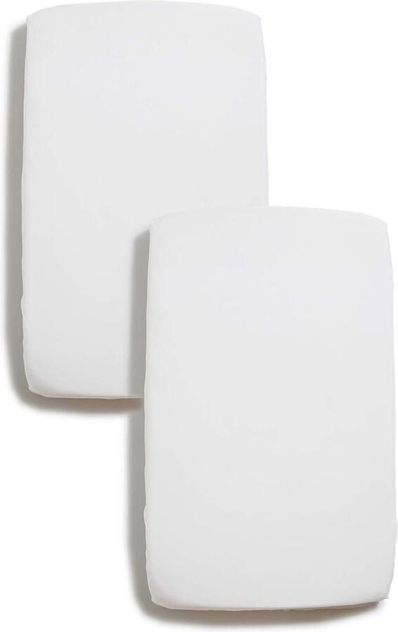 Baby Jean 2-delige Beddengoed Set 70x140 1 Hoeslaken 100% Katoen 1 Matrasbeschermer voor Juniorbed of Groot Ledikant