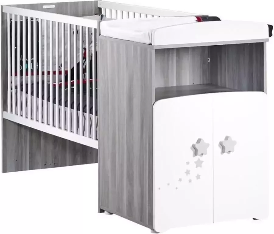 BABY PRICE BABYPRIJS Baby Nieuw Nao Evolutionive Combination Bed 120x60 cm