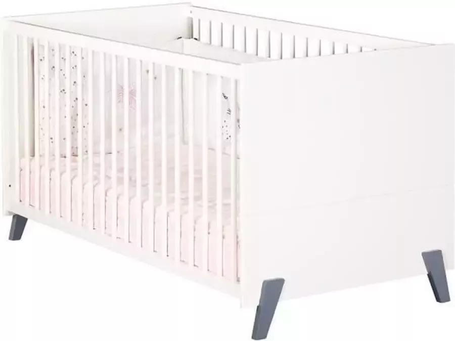 BABY PRICE Babyprijs JOY GRIS Evolutief bed Little Big Bed 140x70