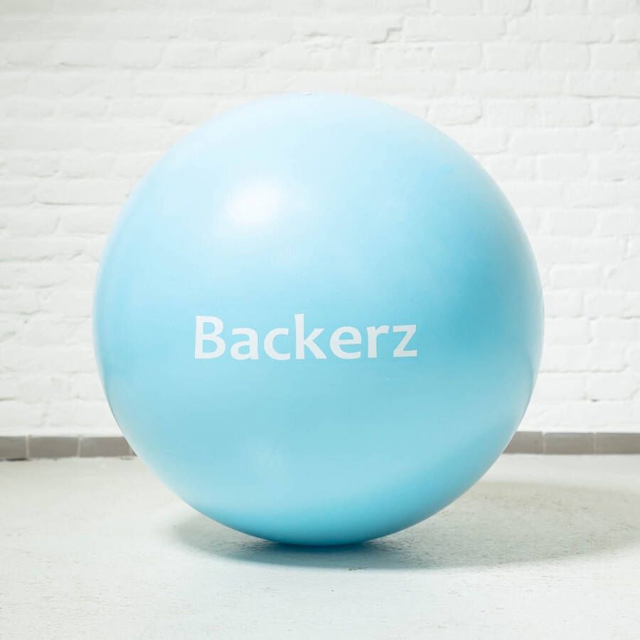 Backerz Yoga Bal Fitness Bal Fitnessbal Anti-burst tot 120kg Licht Blauw