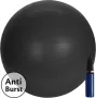 Backerz Ella Yoga Bal PVC Binnenbal voor zitballen Ella Anti-burst Zwart - Thumbnail 1
