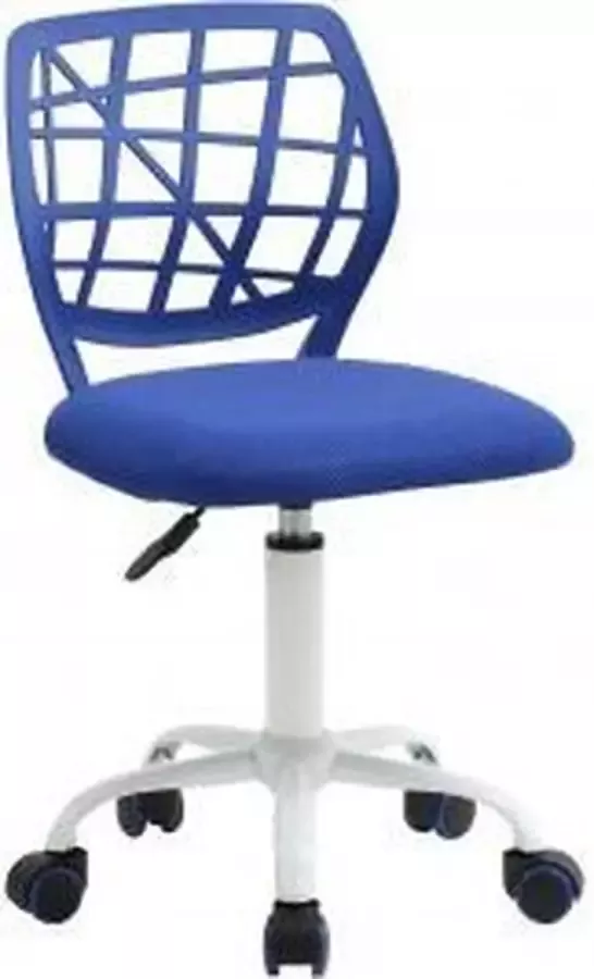 Balans Enkhuizen Ergonomische bureaustoel voor kinderen en tieners in hoogte verstelbaar blauw