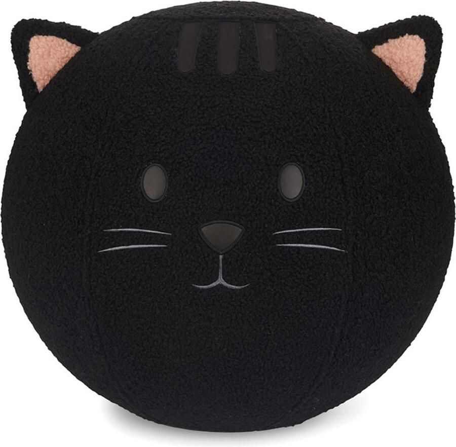 Balvi Poef Zibal Kitty zwart