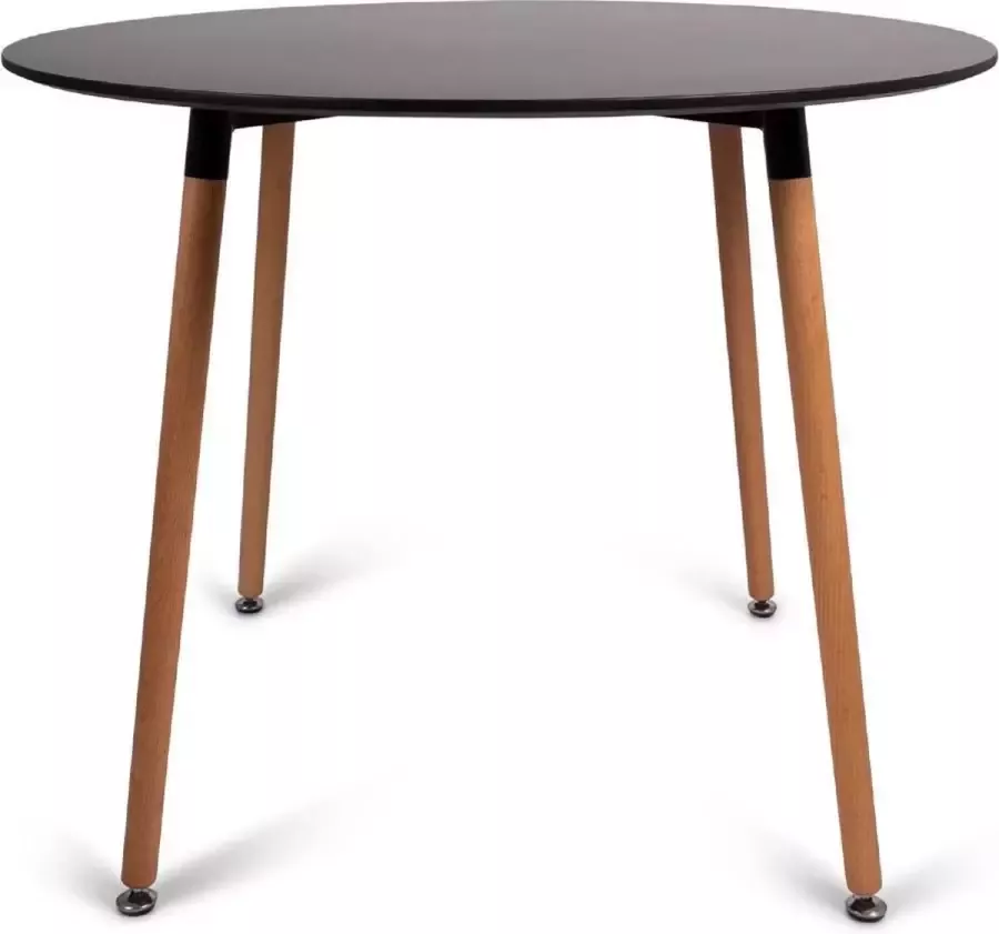 Milton & Oldbrook BAM-Meubel Eettafel Pixie Ø 100 cm Zwart