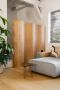 Bamboo Import Europe Bamboe Kamerscherm 244 x 185 cm scherm voor aparte ruimte afscheiding kamers bamboescherm voor binnen donkergrijs antraciet - Thumbnail 3