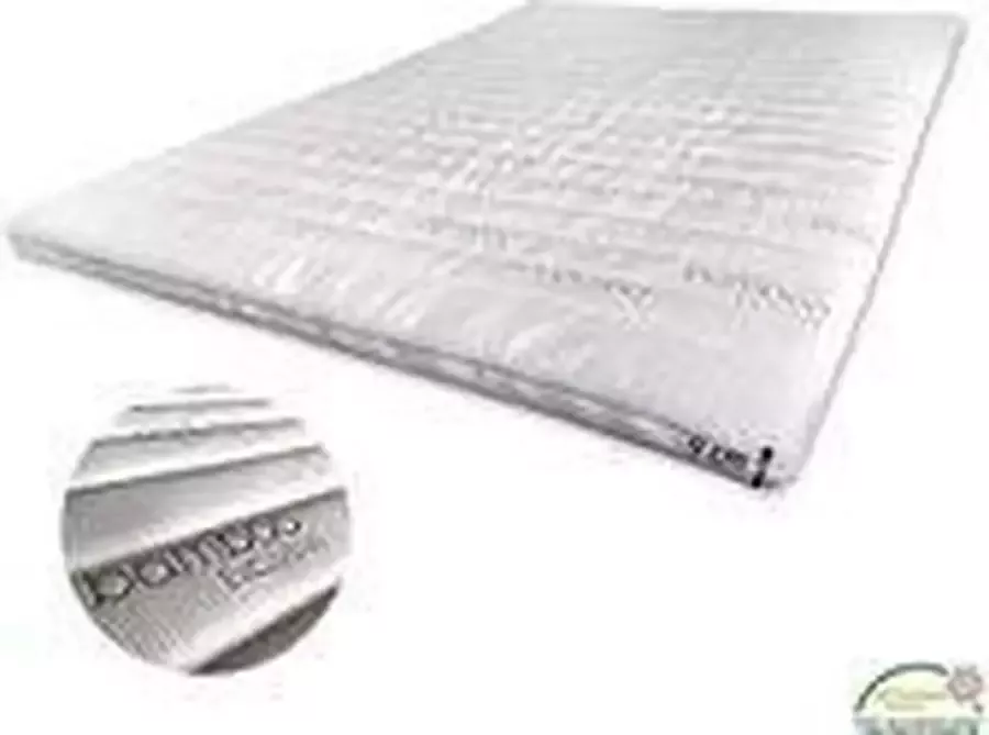 Bamboo Topdekmatras 9 cm Koudschuim 200 220