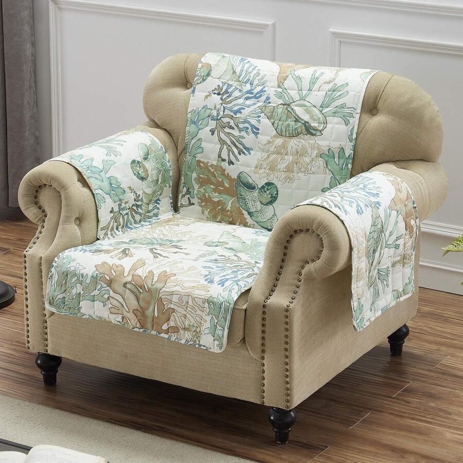 Barefoot Bungalow Atlantis meubelbeschermer hoes fauteuil jade