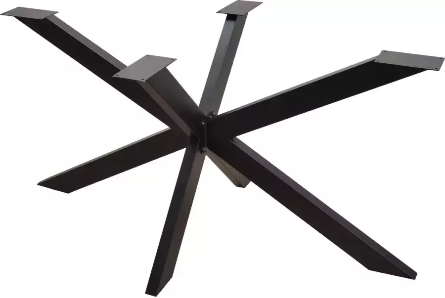 Barnwoodweb Tafelpoten Matrix Tafelpoot Spinpoot Tafelpoot Matrix Knockdown Tafelpoot staal Matrix-model Metalen tafelpoot Matrix Metalen Tafelpoot Stalen Tafelpoot midden