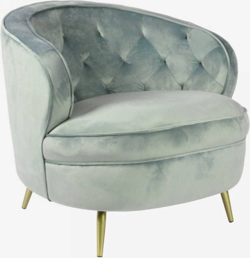 Baroque Fauteuil Stoel Raye 72x78x77 Fabric