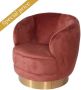 Baroque Fauteuil Stoel Yves 82x80x80 Fabric - Thumbnail 1