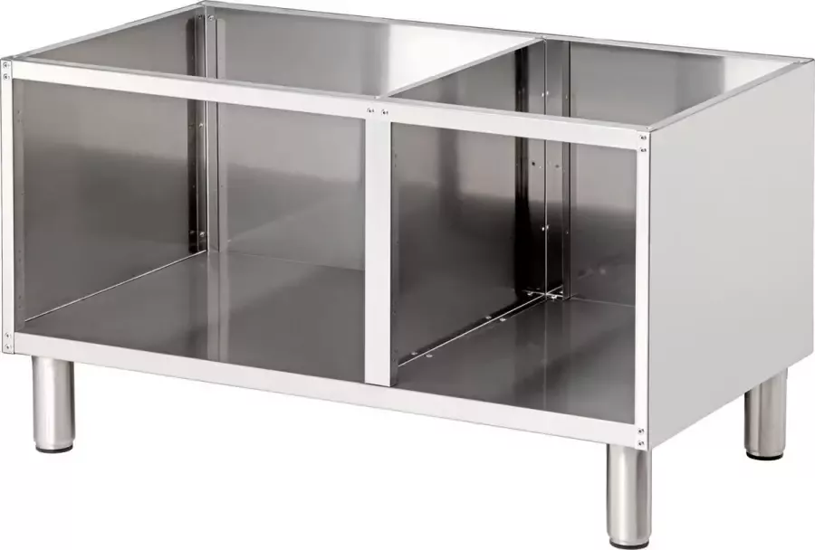 Bartscher Onderbouw Open 650 RVS Serie 650 1000x535x560mm