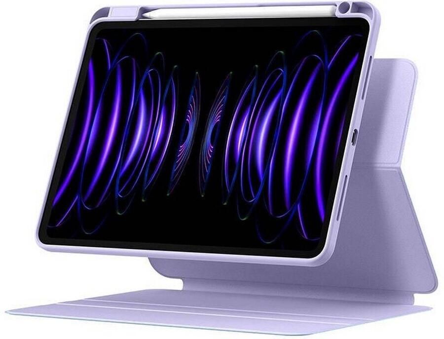 Baseus Minimalist Series Etui na tablet Apple iPad Pro 12 9'' (ARJS040805) fioletowy