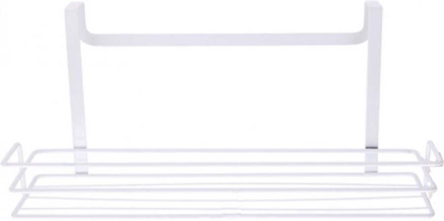 Basic Hooks & Co Handdoek Deurrek 35.5X13.5X16 Cm Wit