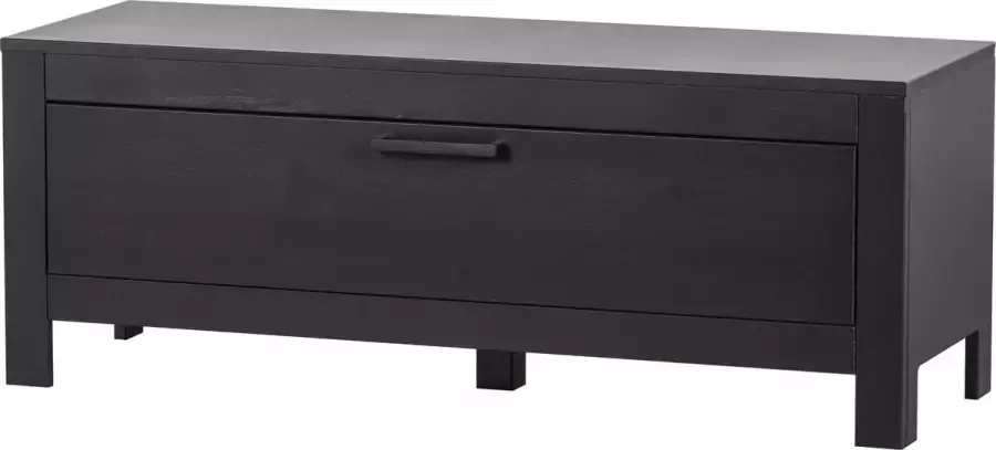 WOOOD Tv-meubel Bonk TV-dressoir van dennenhout 1 klep h 45 cm x b 120 cm