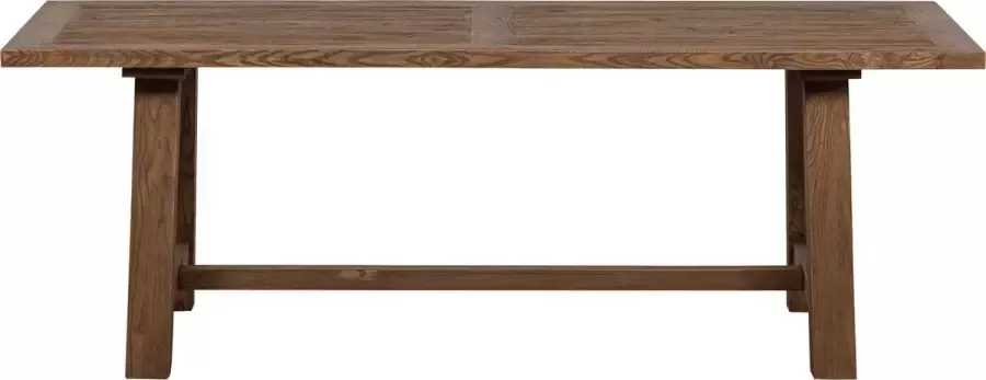 Basiclabel Farm eetkamertafel Naturel 76x220x90