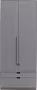 BASICLABEL Skik Garderobe Lines Pals Grenen Leem 231x95x62 - Thumbnail 1