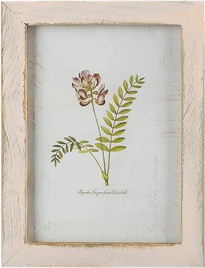 Bastix Fotolijst vintage antiek 1 stuks fotolijst 6 x 4 cm rustiek fotolijst tafeldecoratie fotolijst met standaard kan worden opgehangen of tafelblad voor kantoor tafel thuis winkel decoratie