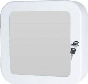 Bathroom Solutions Medicijnkast met Spiegel 32x32 x 11.5 cm Wit variant zwart variant