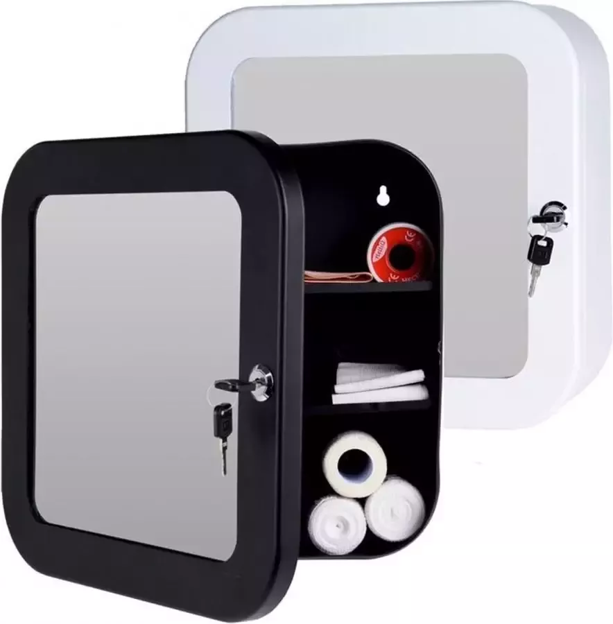 Bathroom Solutions Medicijnkastje met spiegel wit