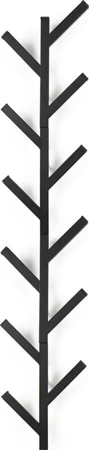 BAULK Kapstok – Wandkapstok – Kapstok hangend – Verticaal Zwart – Modern – Large – 85cm - Foto 2
