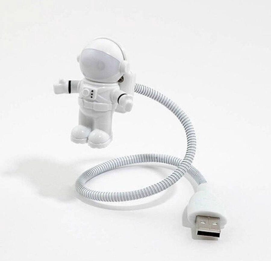 BaykaDecor Unieke Astronaut Leeslampje USB LED Verlichting Cadeau Kinderkamer Decoratie Woondecoratie Multifunctioneel