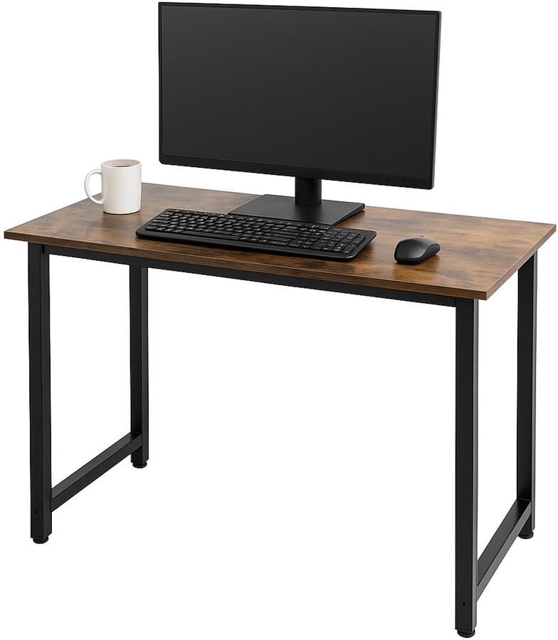 Bayt Bureau Bruin Computerbureau Computer Tafel Bureautafel 100 x 50 x 76 cm