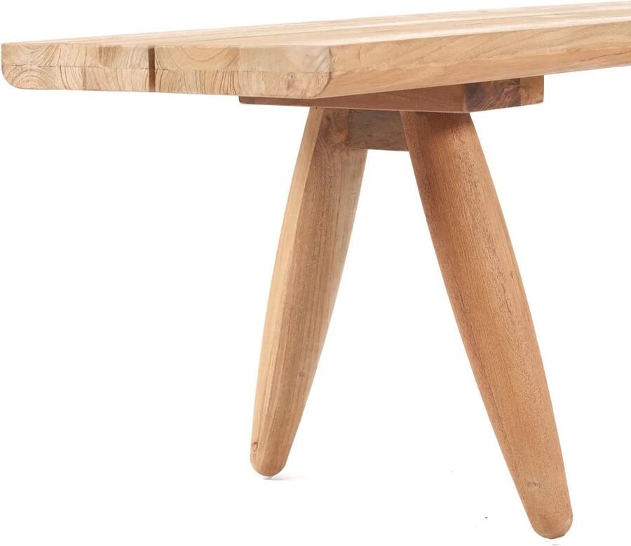 Bazar Bizar Tuinbank Matita Teakhout 190cm Naturel