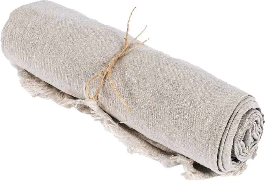 Bazar Bizar Het linnen tafelkleed Beige 150x150