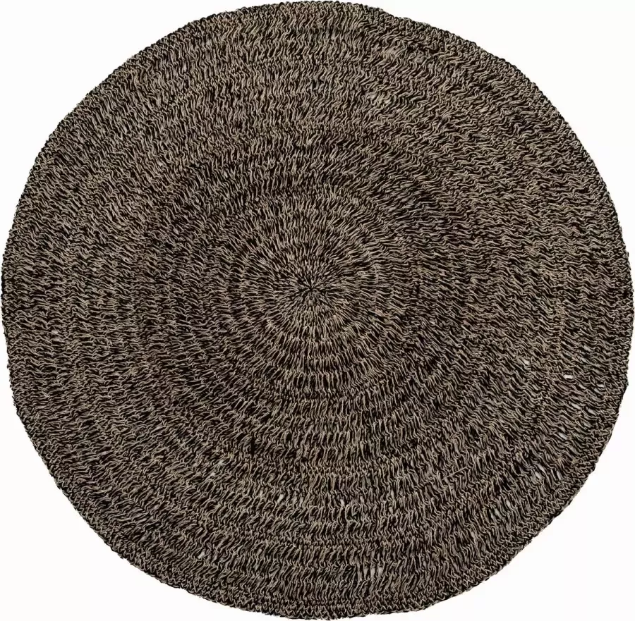 Bazar Bizar The Seagrass Carpet Natural Black 150